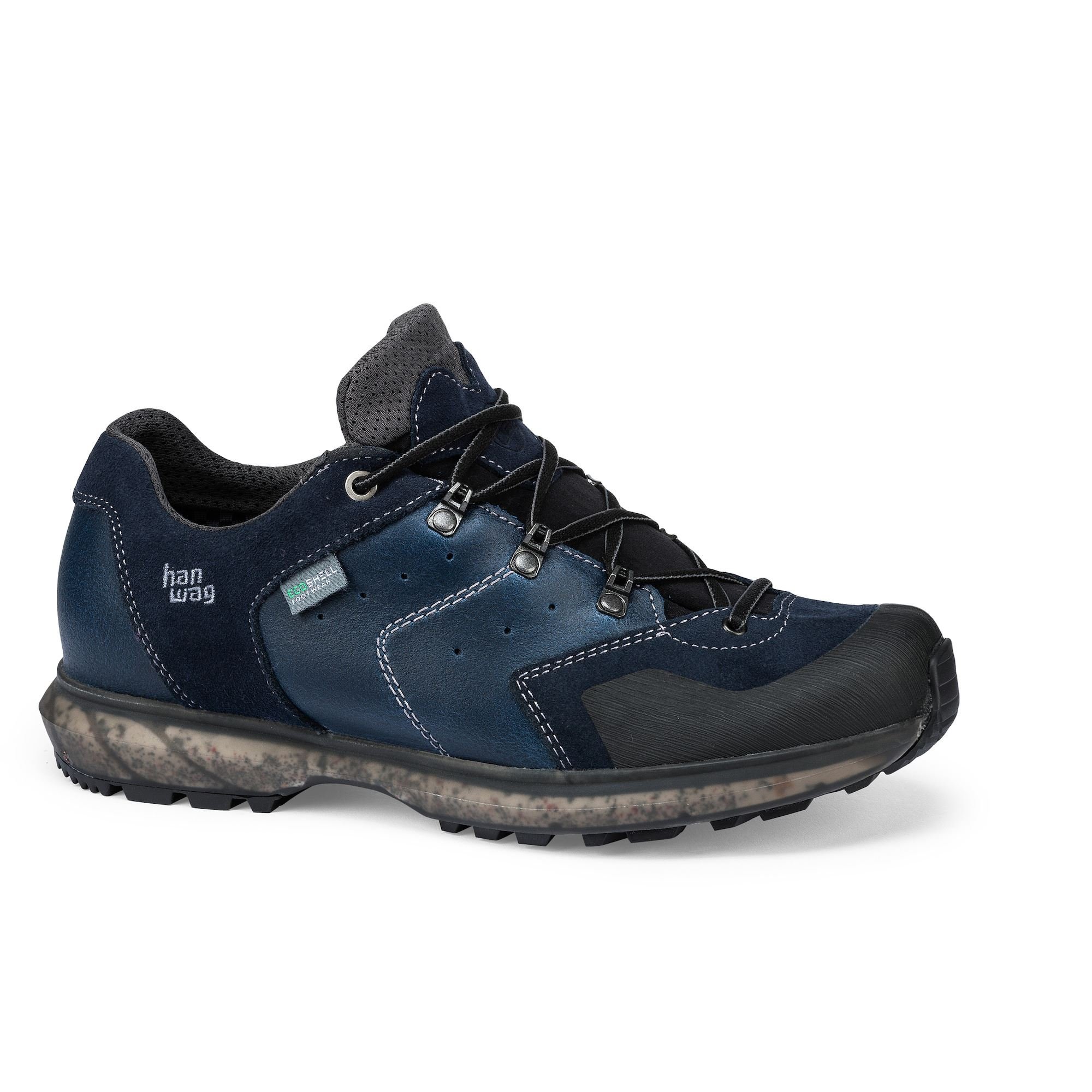 Hanwag Men's Tarso Low ES Hiking Shoes Navy/Deep Grey QTMYF7195